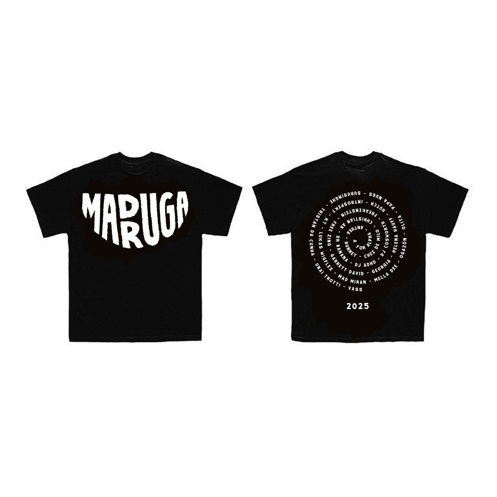 Madruga 2025 T-Shirt [BLACK]